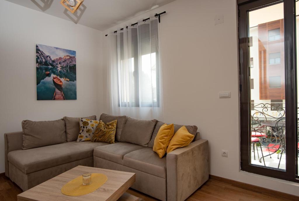 Posezení v ubytování All Seasons Residence