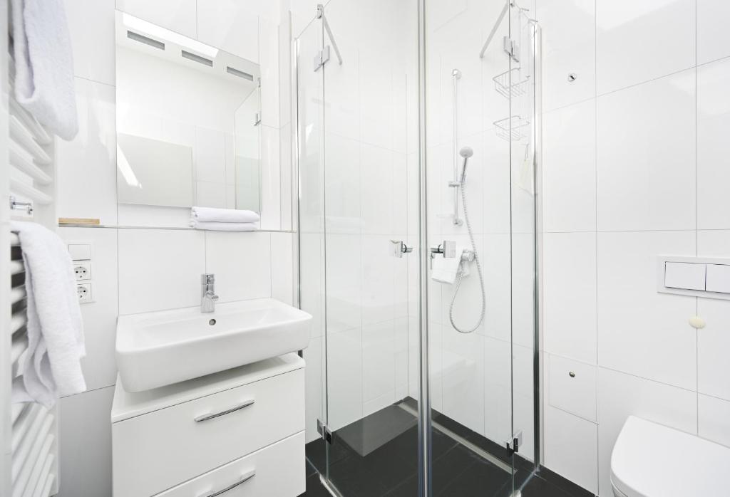 Koupelna v ubytování Ferienwohnung Kala
