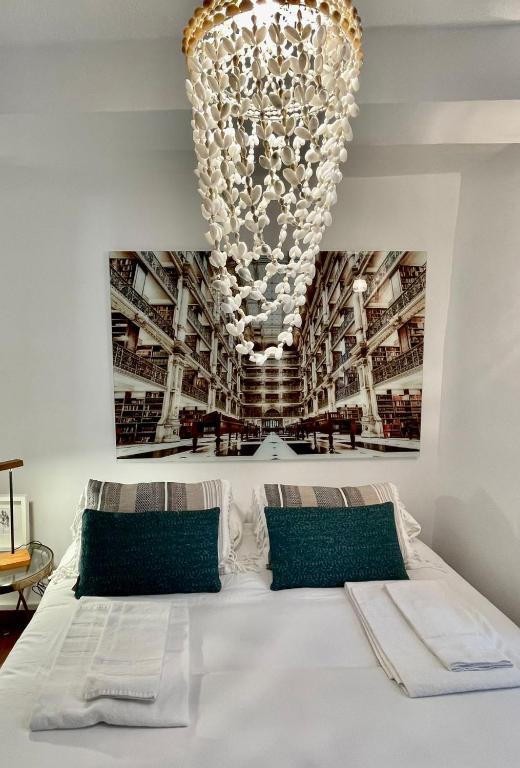 Posteľ alebo postele v izbe v ubytovaní Precioso apartamento en el puerto de Elantxobe