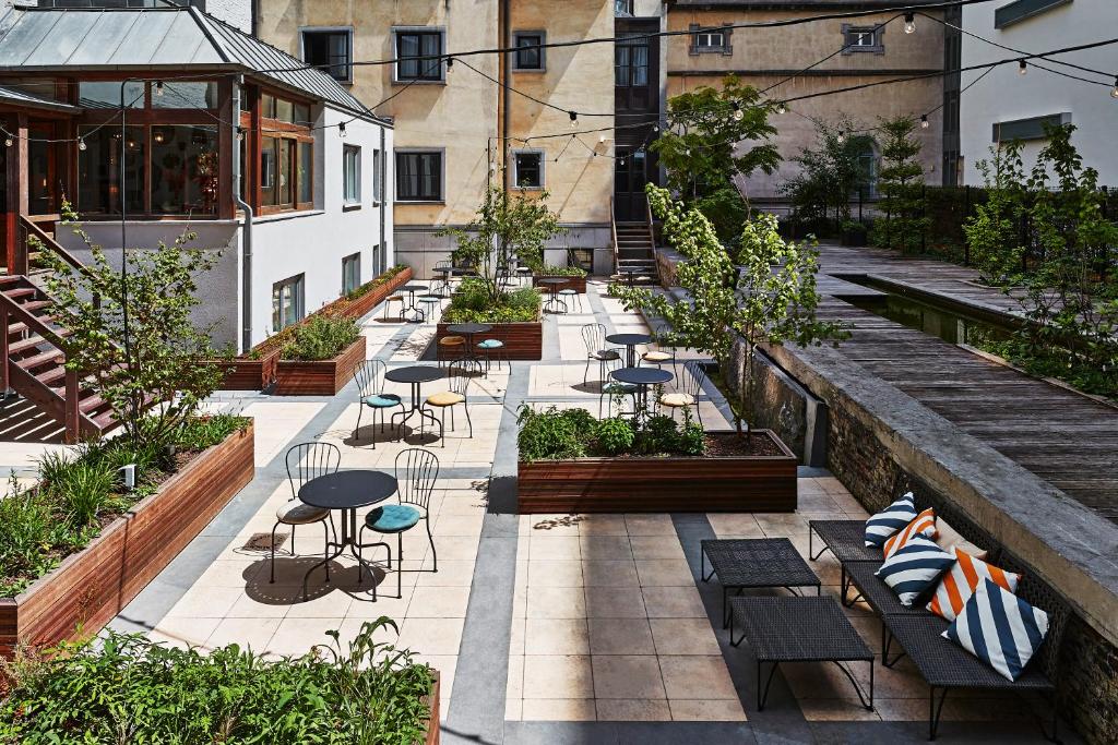 Zahrada ubytování Urban Yard Hotel