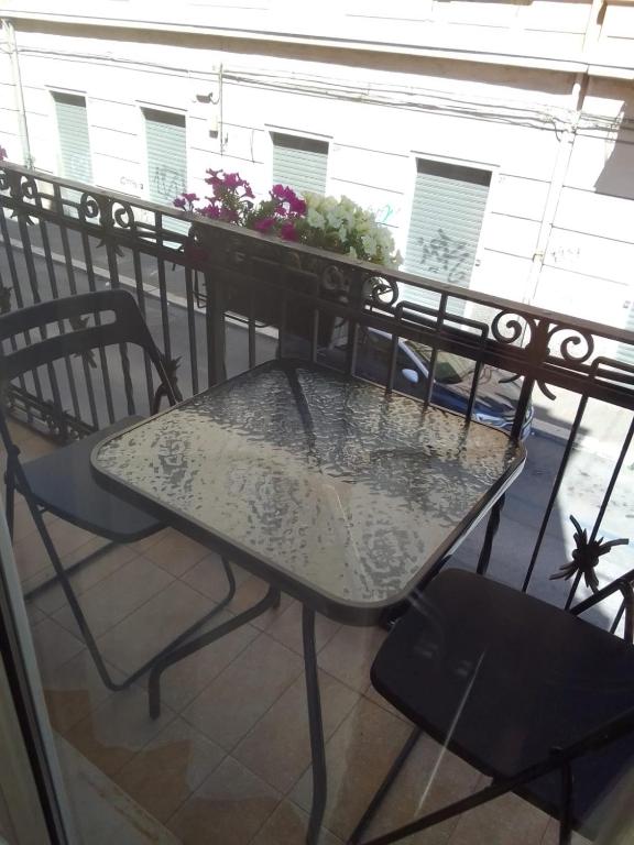 Uma varanda ou terraço em Domus Nikolai