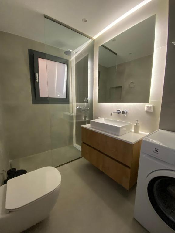A bathroom at VIP luxury apartment in the Town of Lefkada