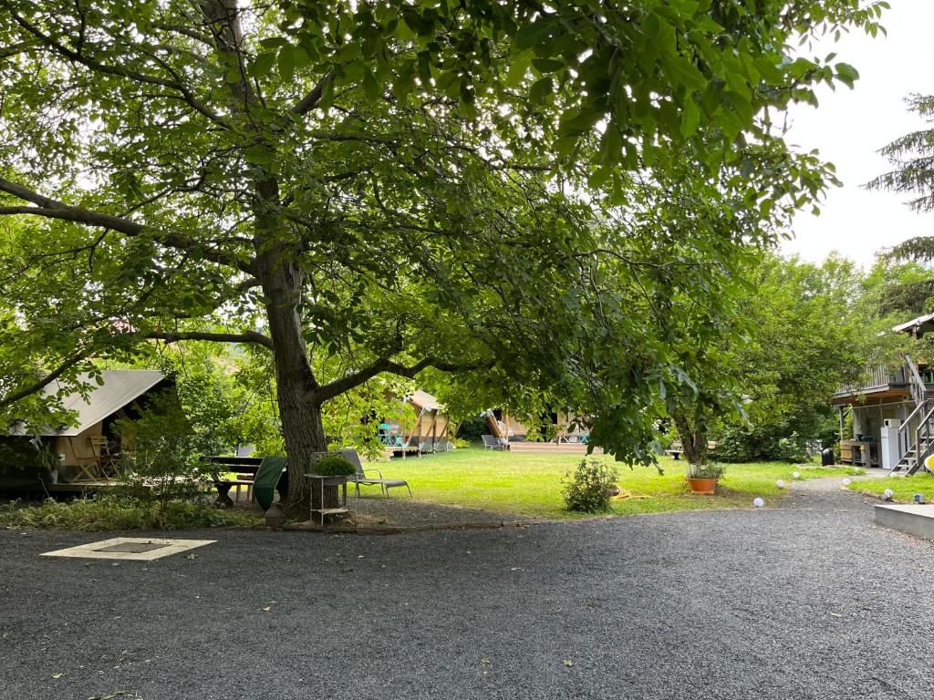 Zahrada ubytování Rendes Glamping