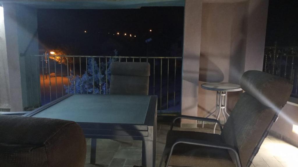 Balkón nebo terasa v ubytování צימר מאיה