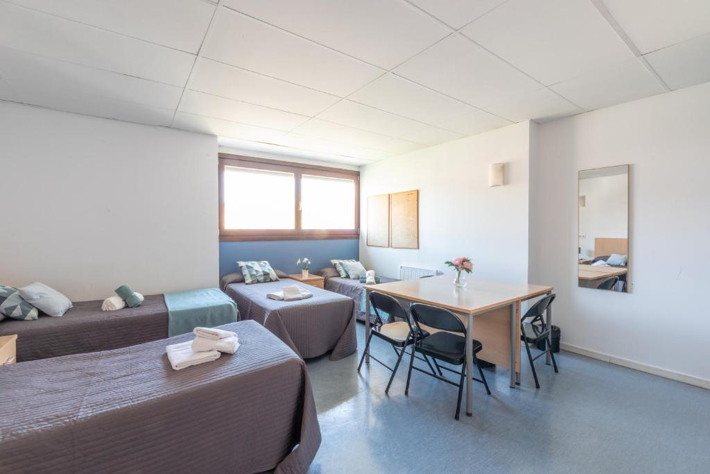 Posezení v ubytování Residencia Universitaria Resa Lesseps