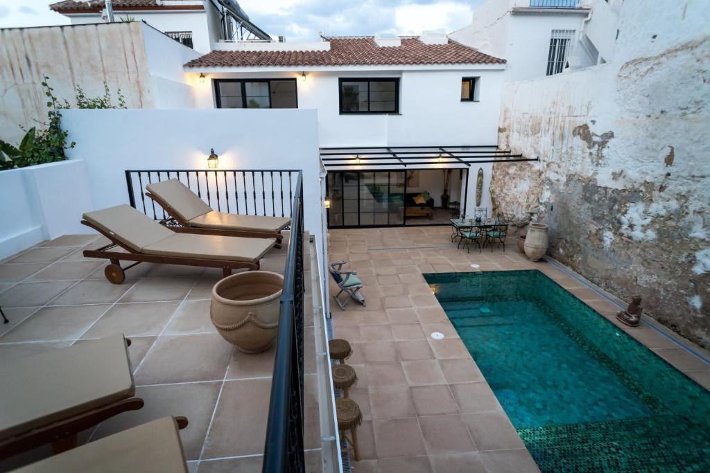 Basen w obiekcie Suites del Mundo lub w pobliżu