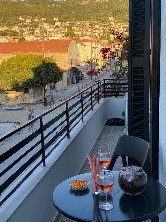 Výhľad na hory alebo výhľad na hory priamo z apartmánu