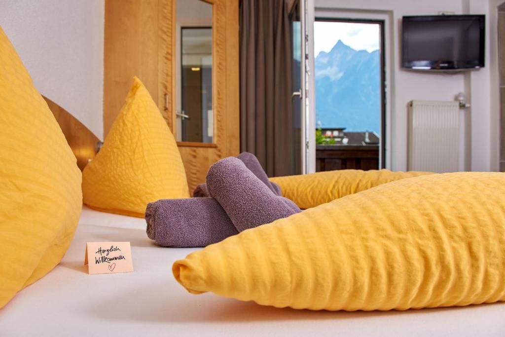 TV a/nebo společenská místnost v ubytování Gasthof Hotel Post