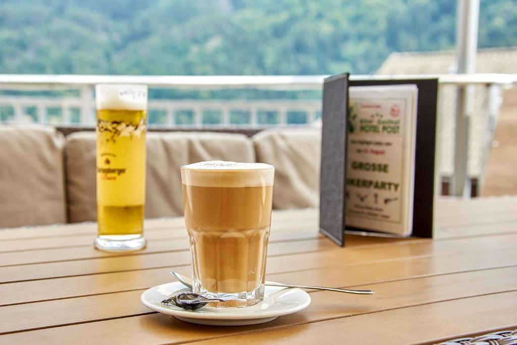 Nápoje v ubytování Gasthof Hotel Post