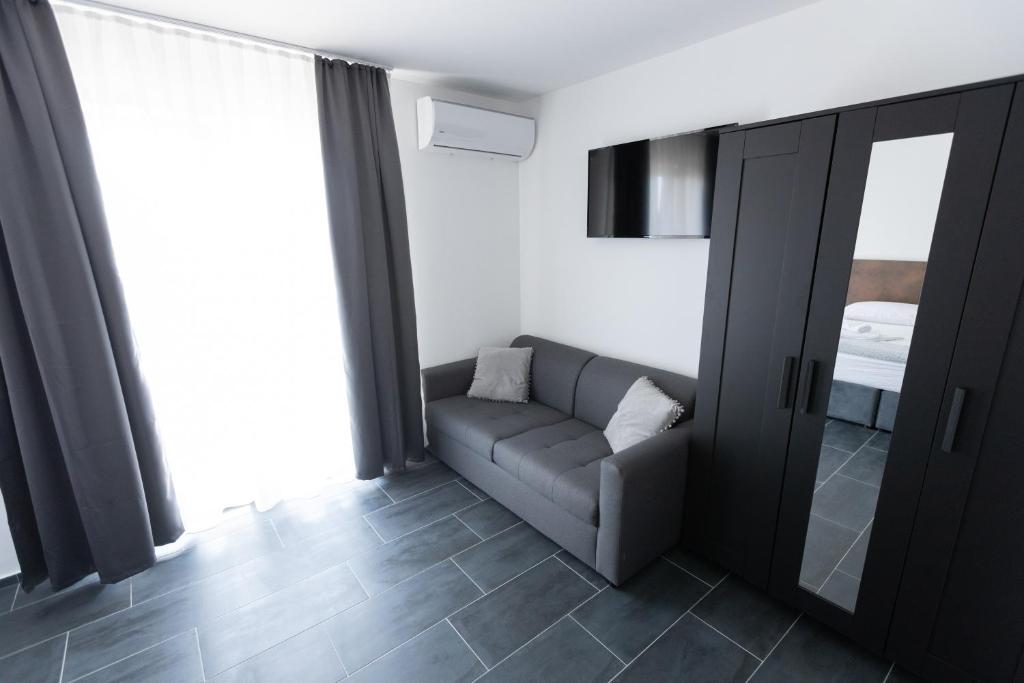 Ruang duduk di D8 B&B