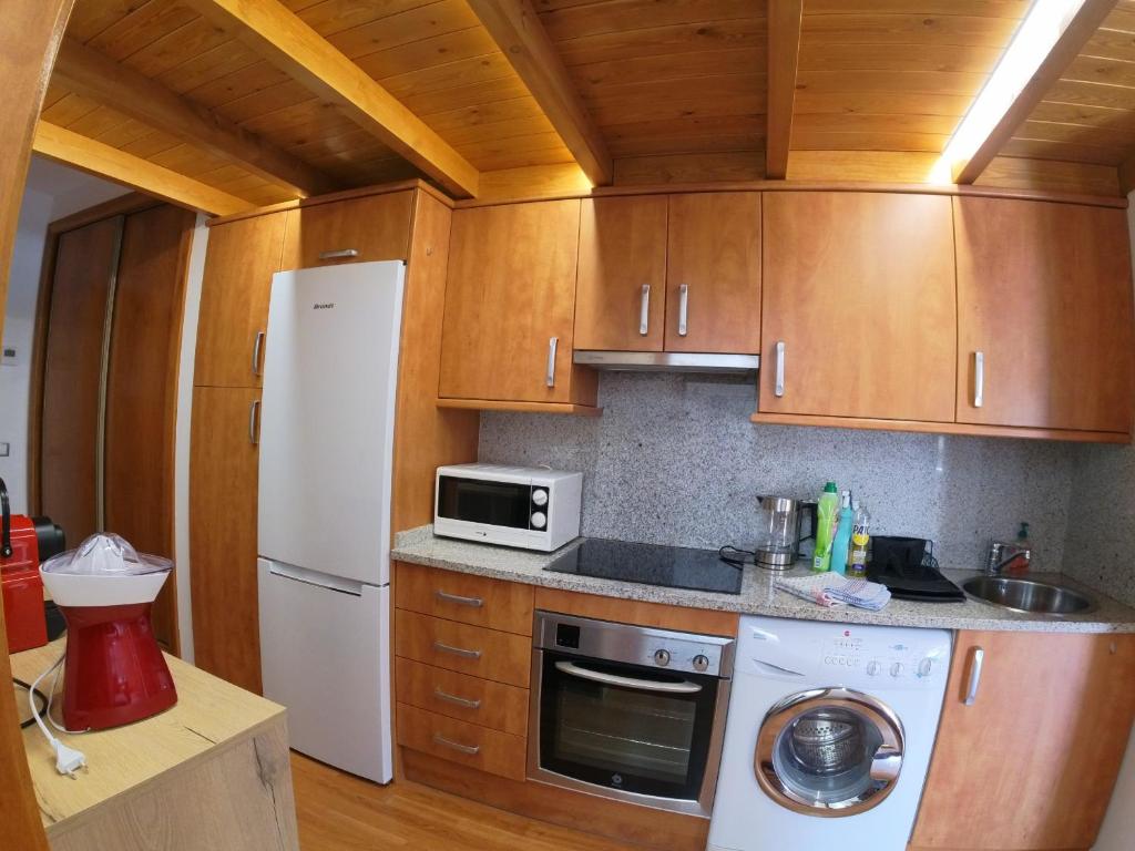 Kuchyň nebo kuchyňský kout v ubytování Soldeu Paradis Gran Sol