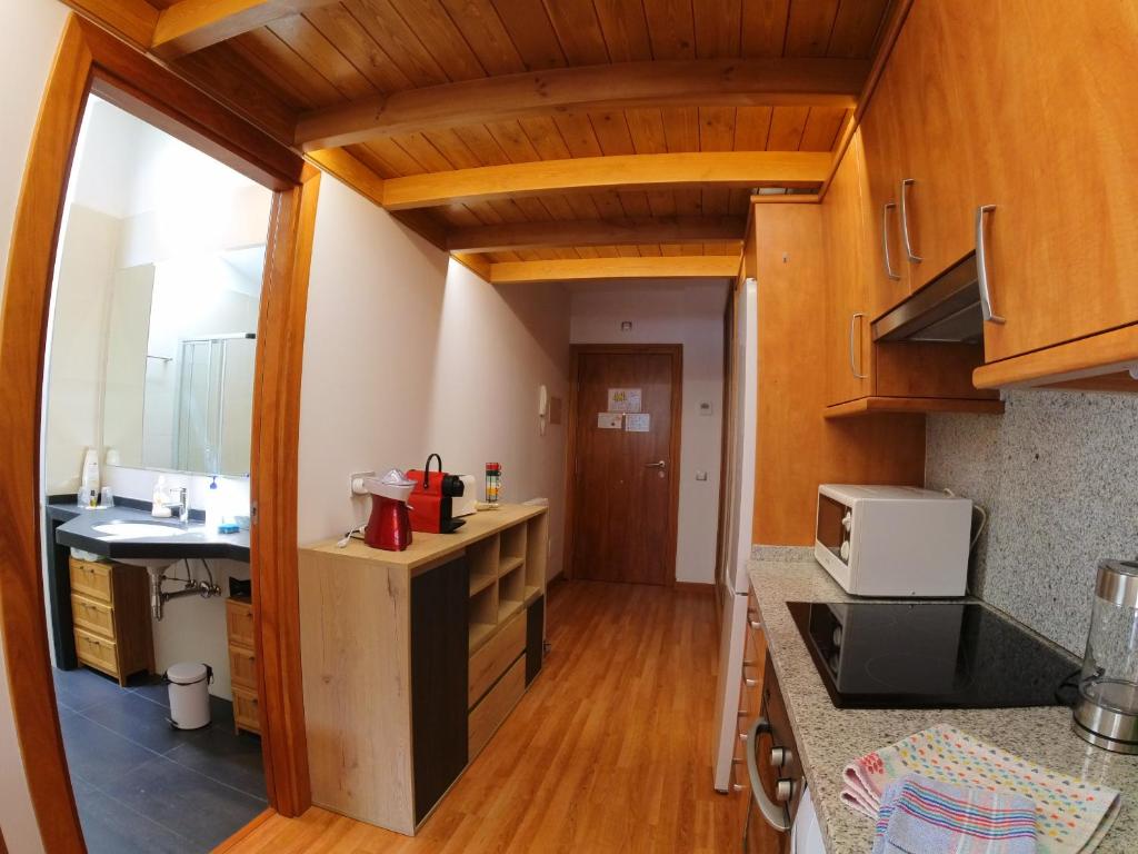 Kuchyň nebo kuchyňský kout v ubytování Soldeu Paradis Gran Sol