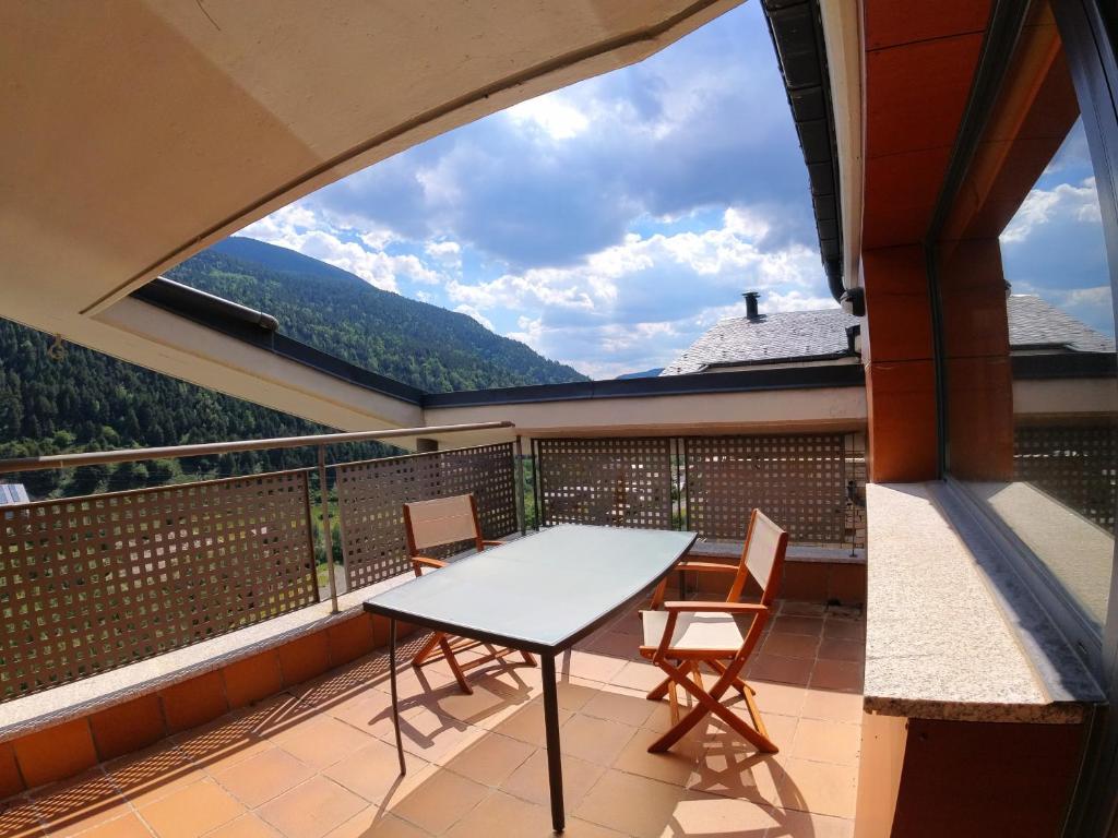 Nespecifikovaný výhled na hory nebo výhled na hory při pohledu z apartmánu
