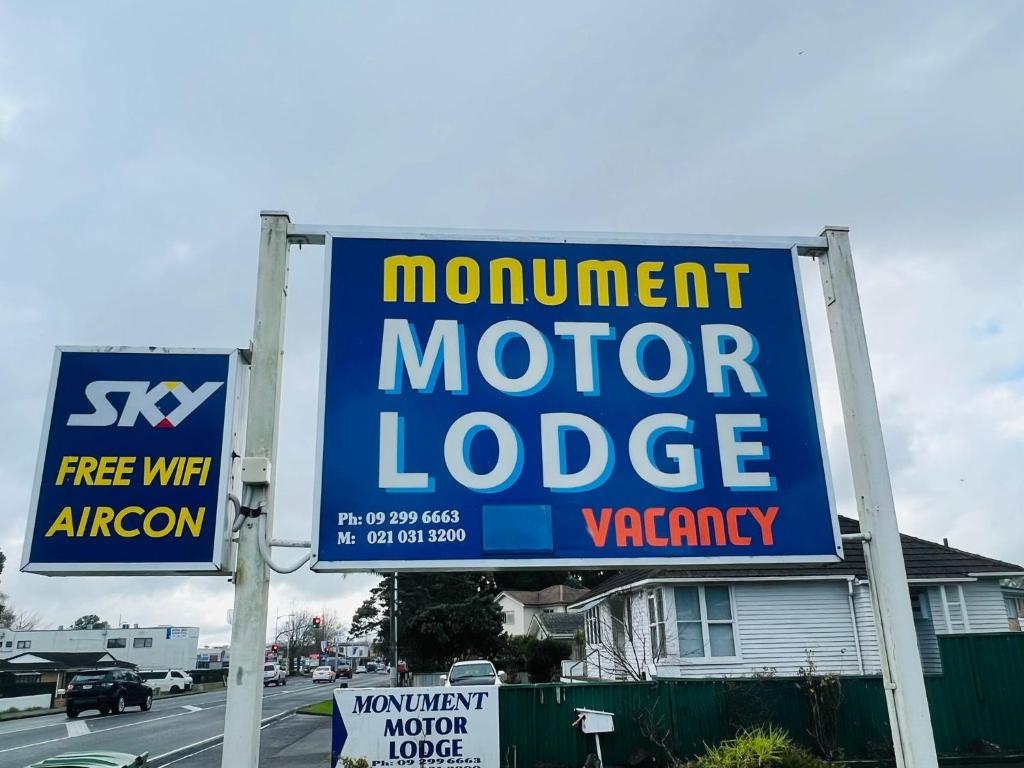 Certifikát, hodnocení, plakát nebo jiný dokument vystavený v ubytování Monument Motor Lodge Papakura