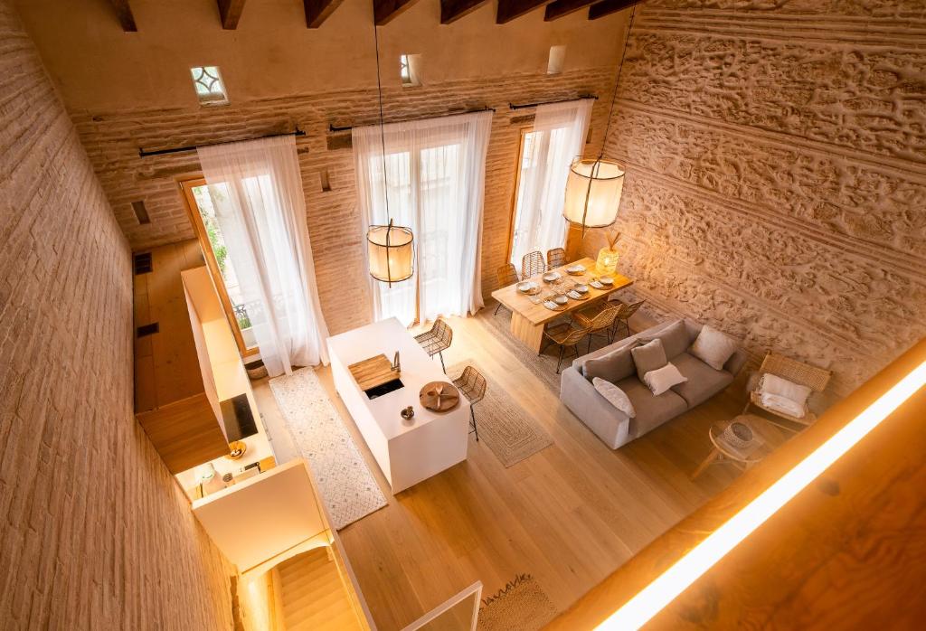 Posedenie v ubytovaní Loft de diseño cerca del mar