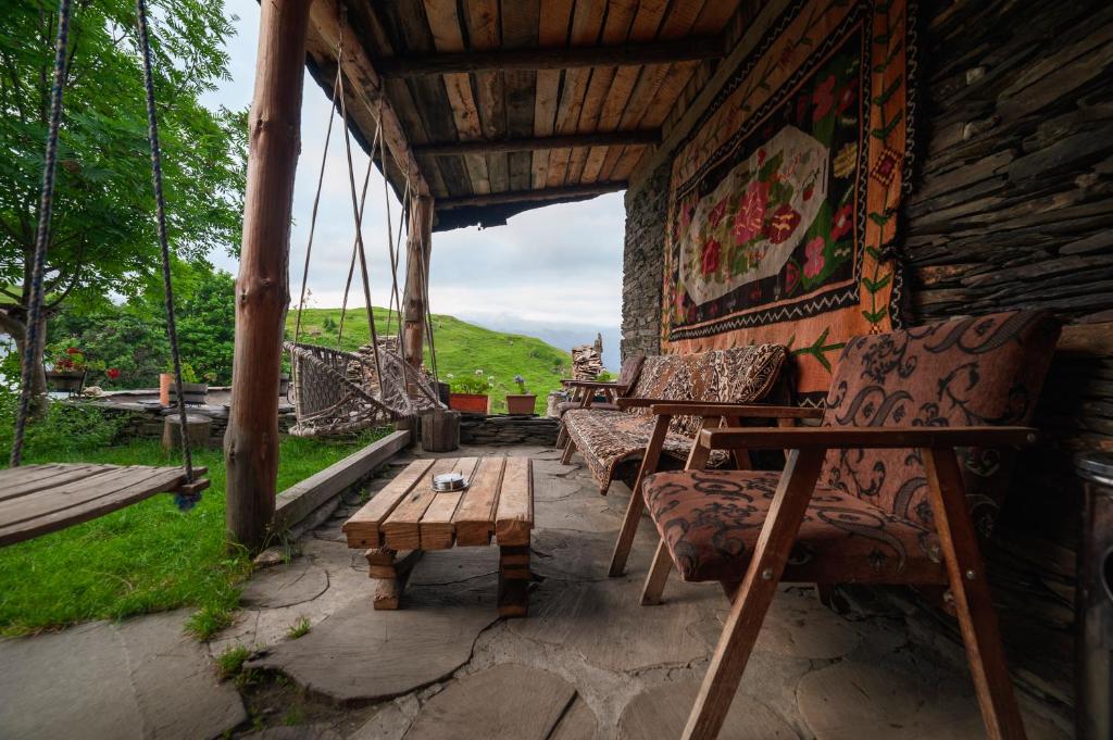 Fotografie z fotogalerie ubytování Guest house Sargiri v destinaci Omalo