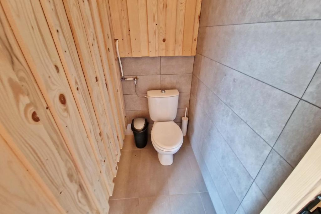 Koupelna v ubytování Kamp Beli gaber