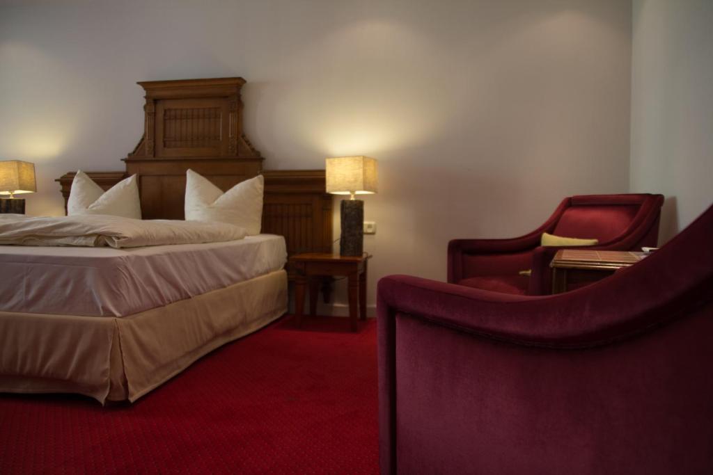 Historik Hotel Goldener Hirsch Rothenburg - Comfort-driepersoonskamer
