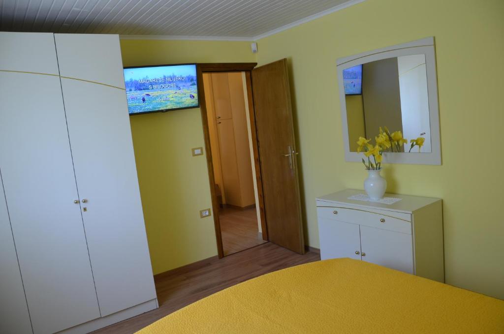 Posteľ alebo postele v izbe v ubytovaní Villa Fragola - Holiday house with large garden