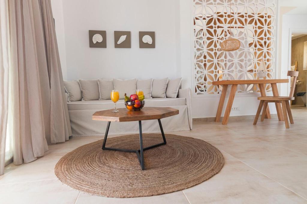 Posezení v ubytování Akropolis Village Complex of Luxury Residence