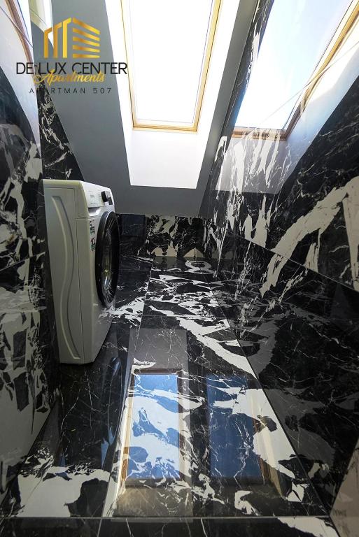 Posezení v ubytování DeLux Center Apartments Inđija
