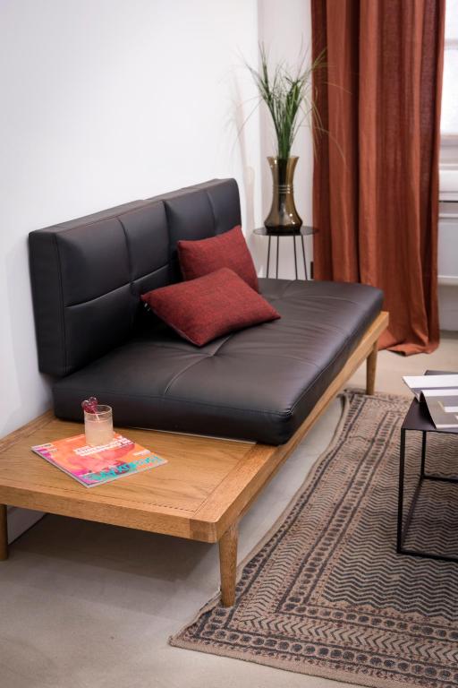 Posezení v ubytování MiHotel Charité