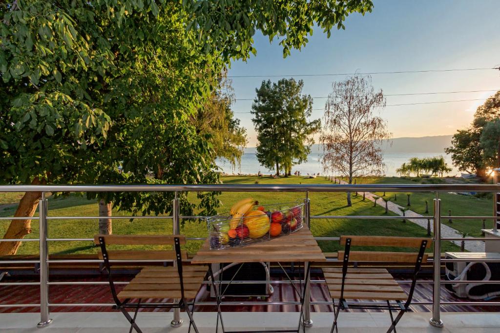 Balkón nebo terasa v ubytování Green Space Hotel