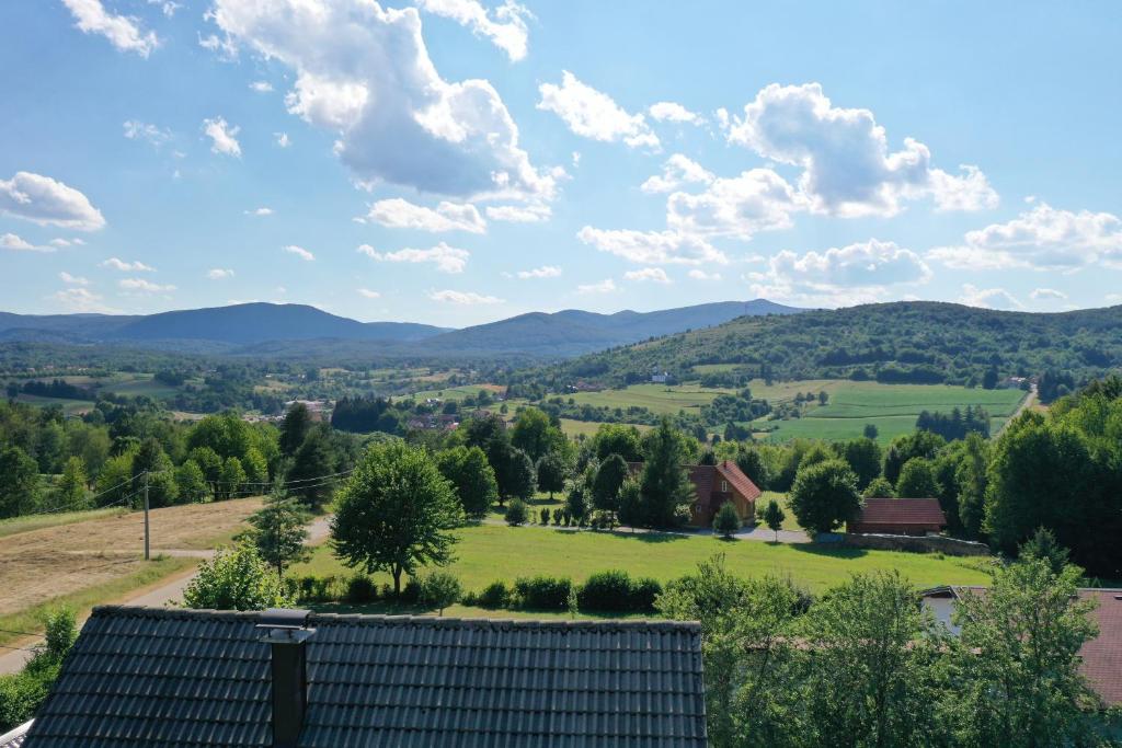 Příroda nedaleko prázdninového domu