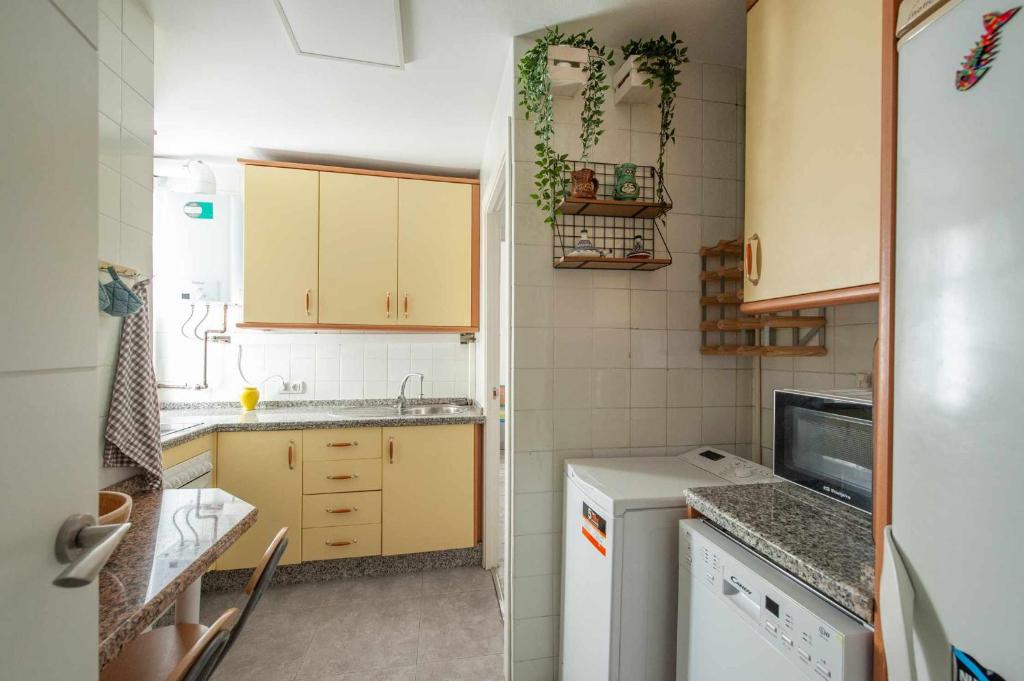 Kuchyňa alebo kuchynka v ubytovaní Apart Luminoso céntrico 3 hab 2 baños