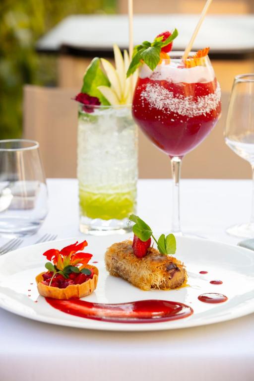 Nápoje v ubytování Hôtel & Restaurant de charme - La Bégude Saint-Pierre