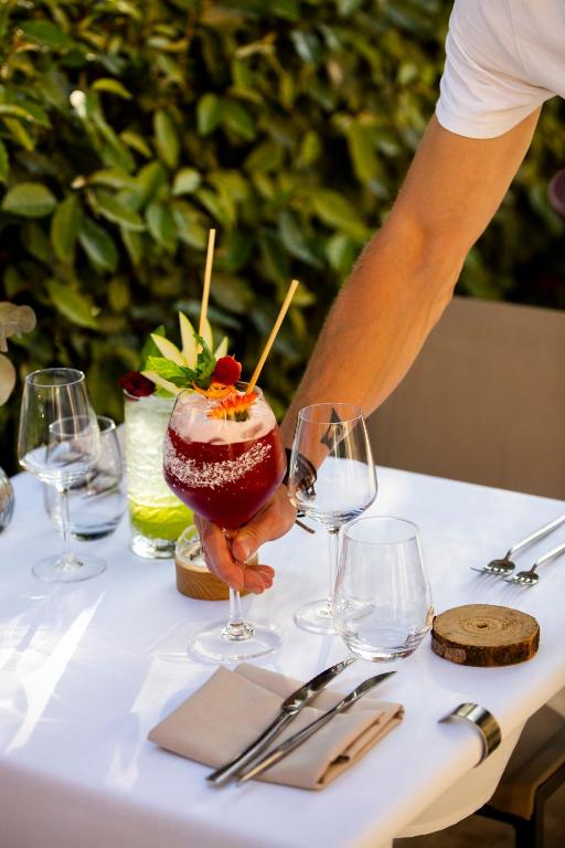 Nápoje v ubytování Hôtel & Restaurant de charme - La Bégude Saint-Pierre
