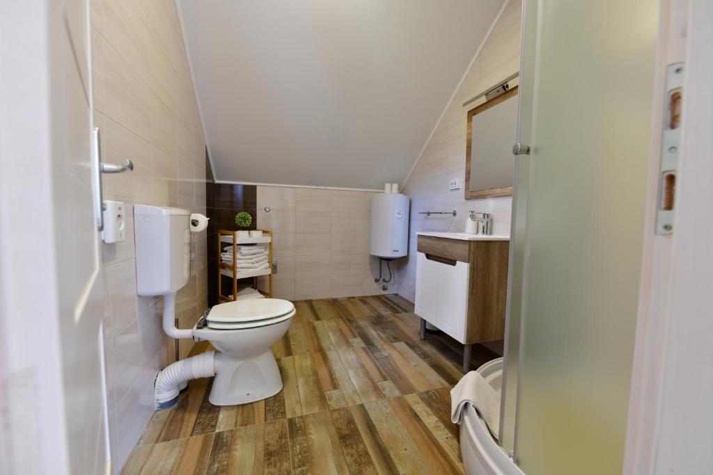Kúpeľňa v ubytovaní Apartman Doris