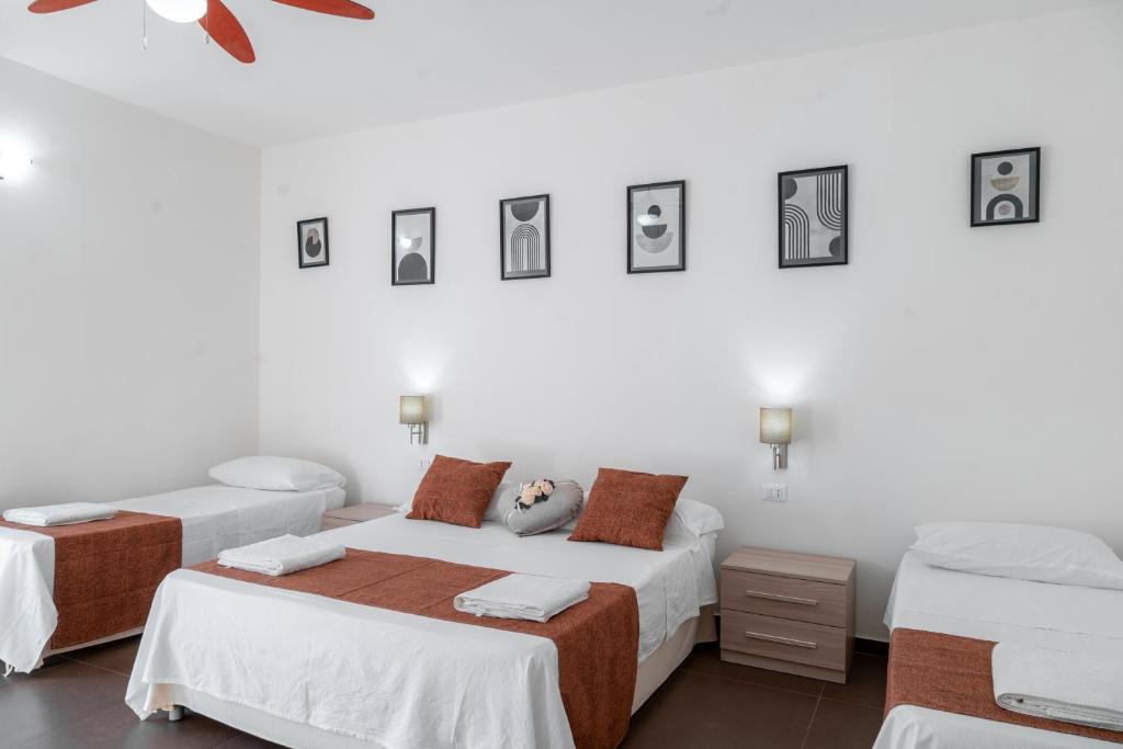 B&B Ortensia - Quadruple Room With Private Bathroom