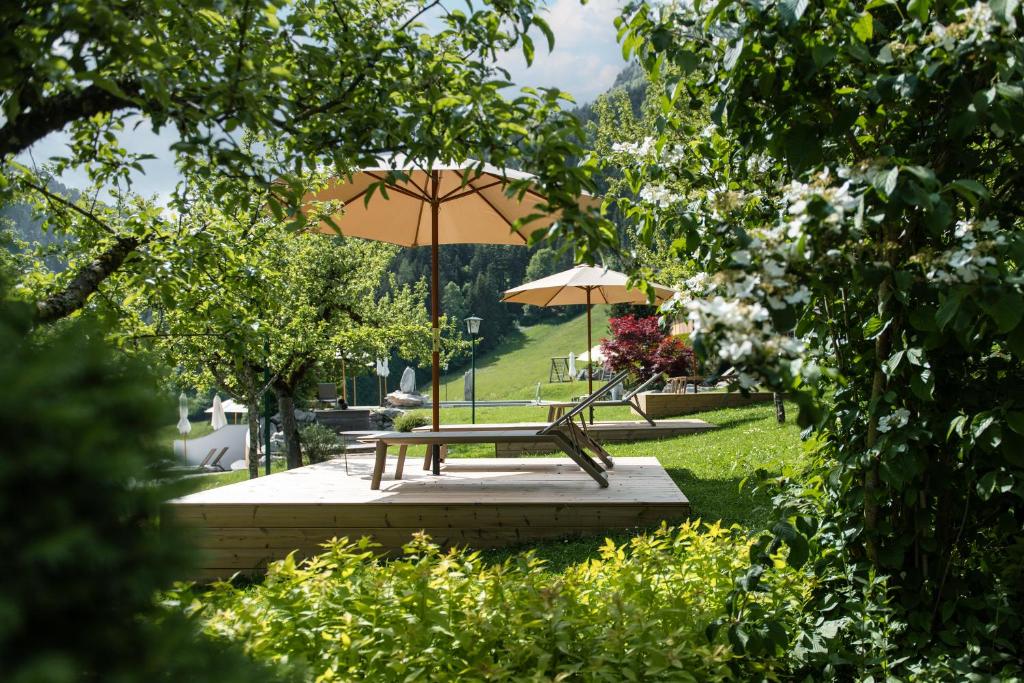 Zahrada ubytování Hotel AlpenSchlössl