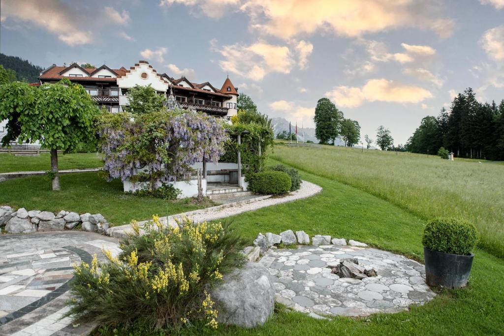 Zahrada ubytování Hotel AlpenSchlössl