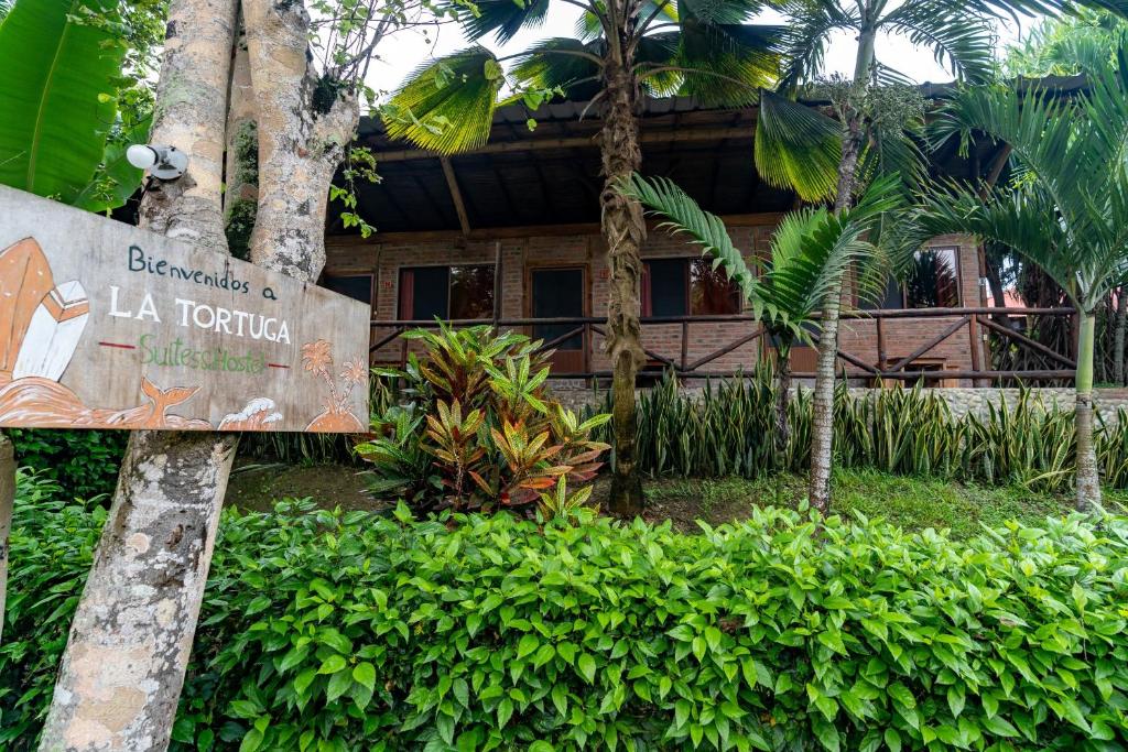 Zahrada ubytování Suites La Tortuga