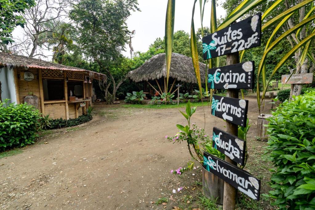 Zahrada ubytování Suites La Tortuga