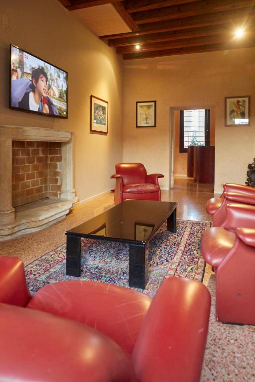 Posezení v ubytování Ca' Masieri Hotel