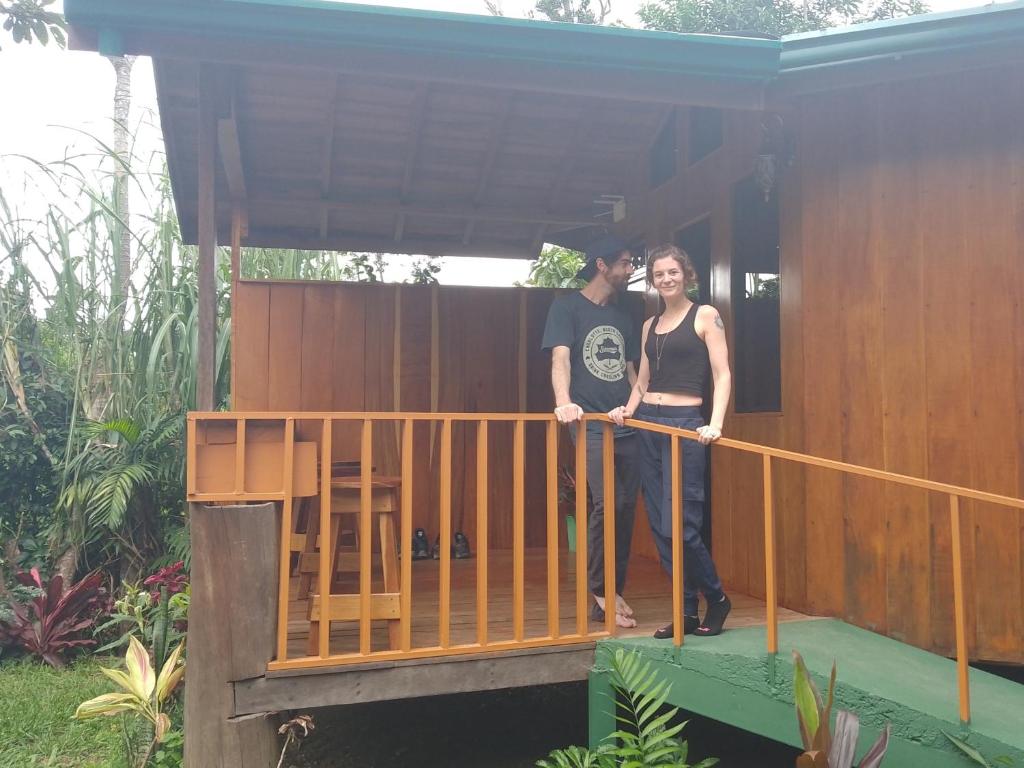Hosté ubytování Casitas del Bosque Monteverde.