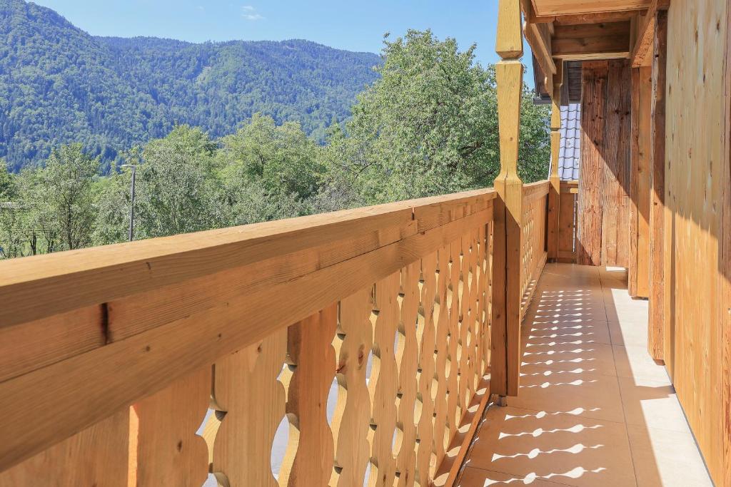 Nespecifikovaný výhled na hory nebo výhled na hory při pohledu z apartmánu