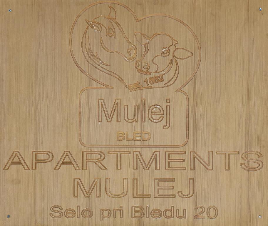 Certifikát, hodnocení, plakát nebo jiný dokument vystavený v ubytování Apartments Mulej