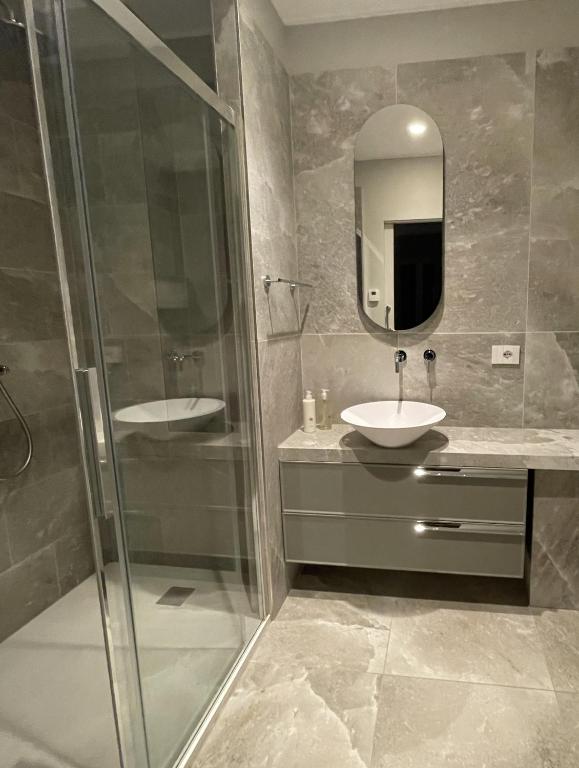 Łazienka w obiekcie Villa Vitae - Alba Pompeia - Luxury apartment