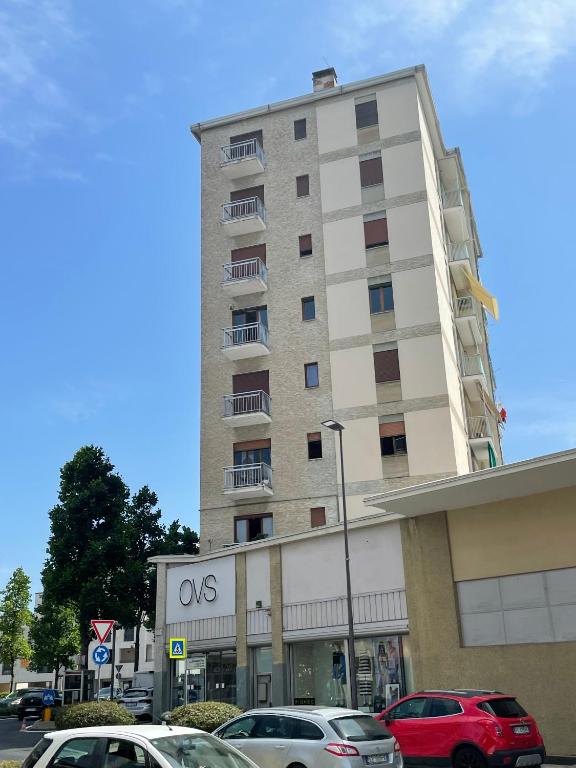 Budynek, w którym mieści się apartament