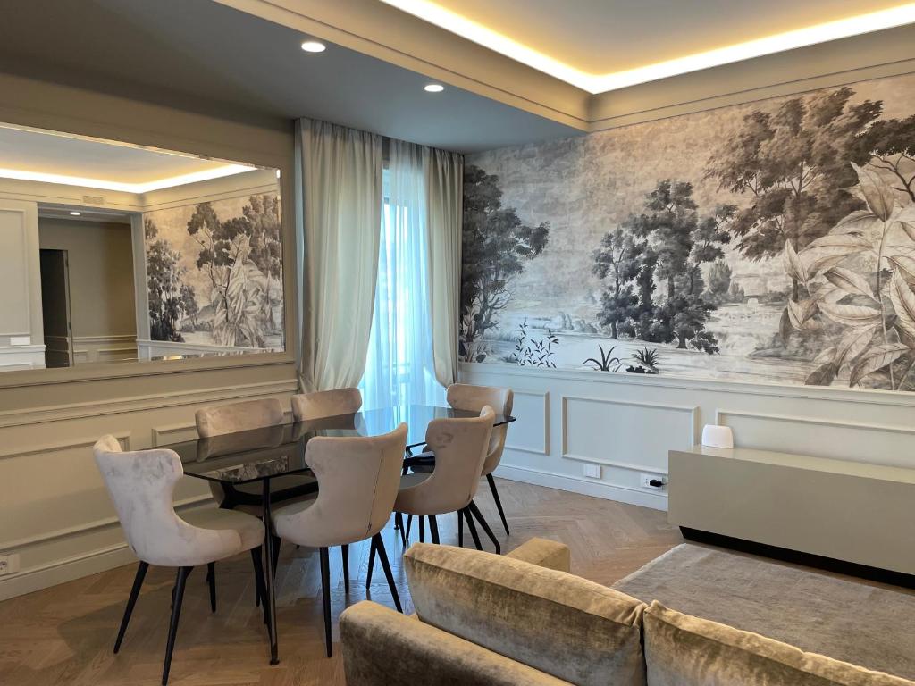 Część wypoczynkowa w obiekcie Villa Vitae - Alba Pompeia - Luxury apartment