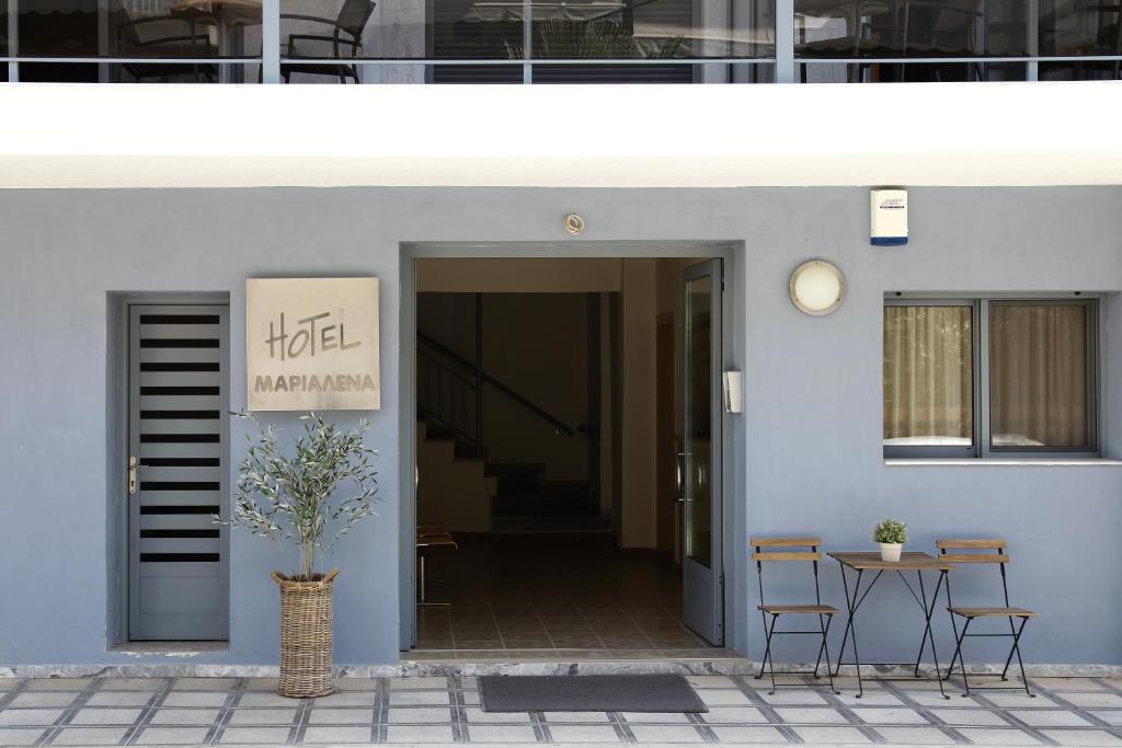 Exteriér nebo vchod ubytování Marialena Hotel