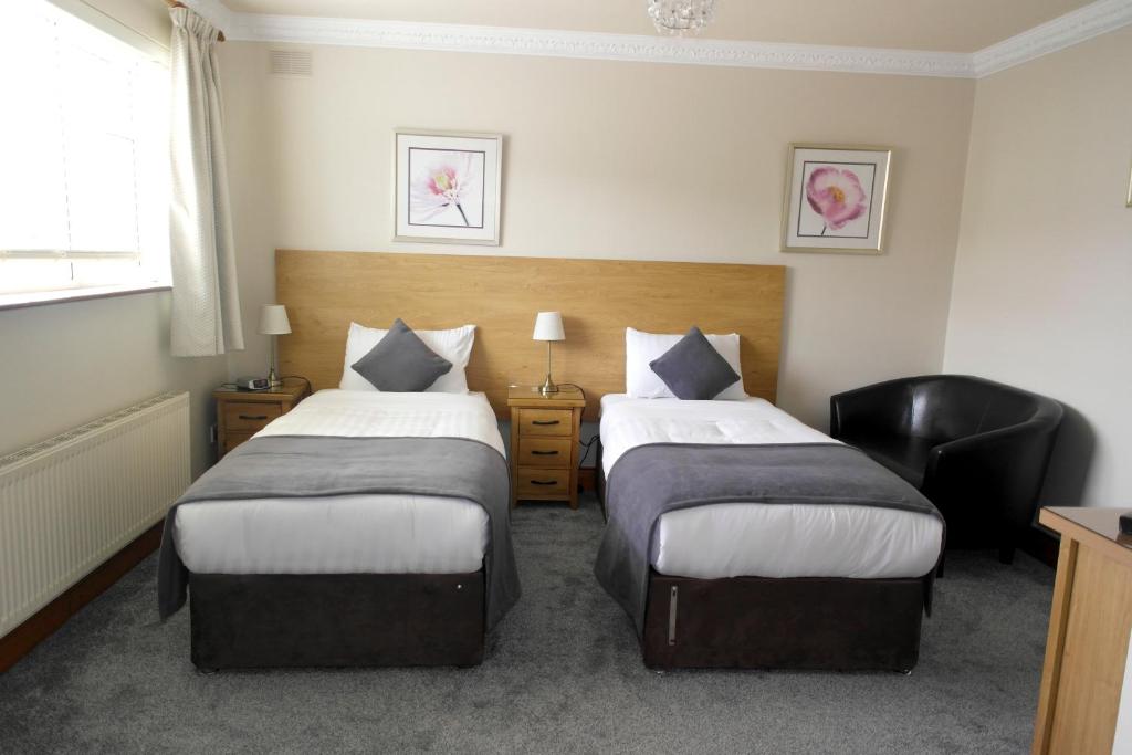 Voodi või voodid majutusasutuse Seacourt Accommodation Tramore - Adult Only toas