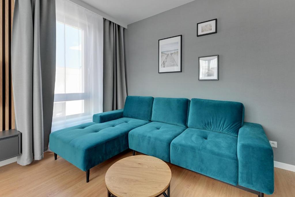Część wypoczynkowa w obiekcie Baltic Lagoon - Okrzei Residence