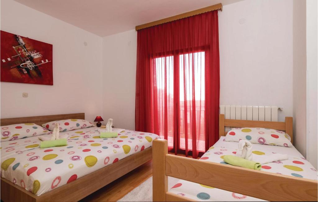 Posteľ alebo postele v izbe v ubytovaní Holiday Home Orihi Bb Croatia