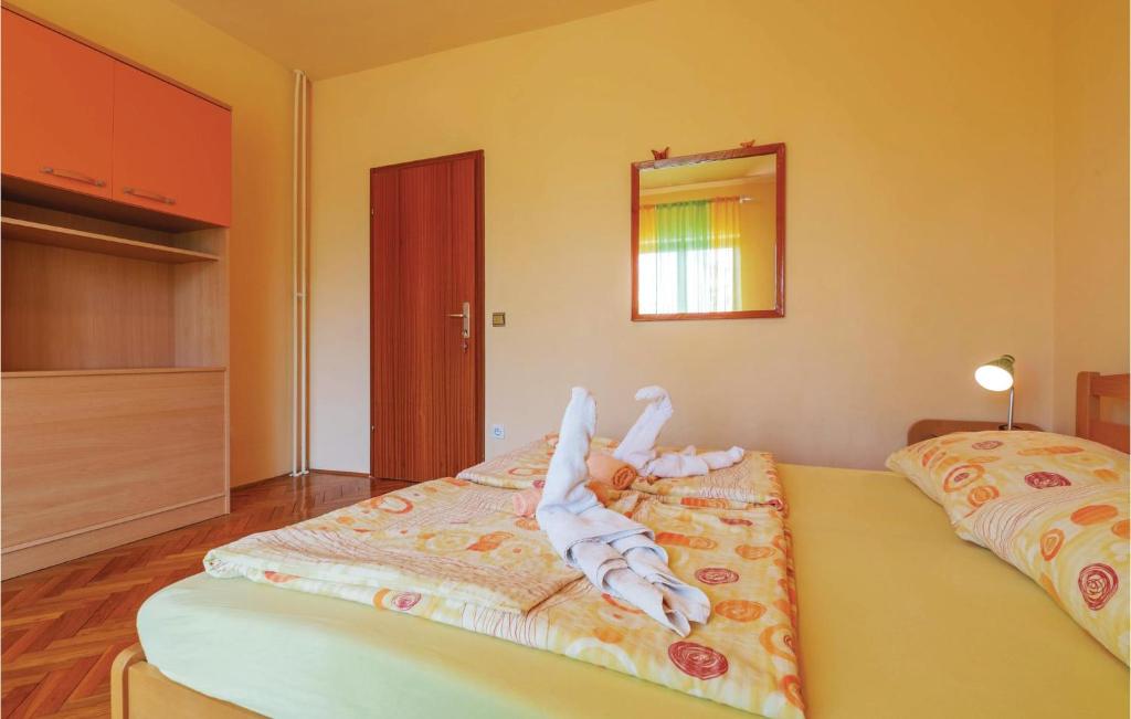 Posteľ alebo postele v izbe v ubytovaní Holiday Home Orihi Bb Croatia