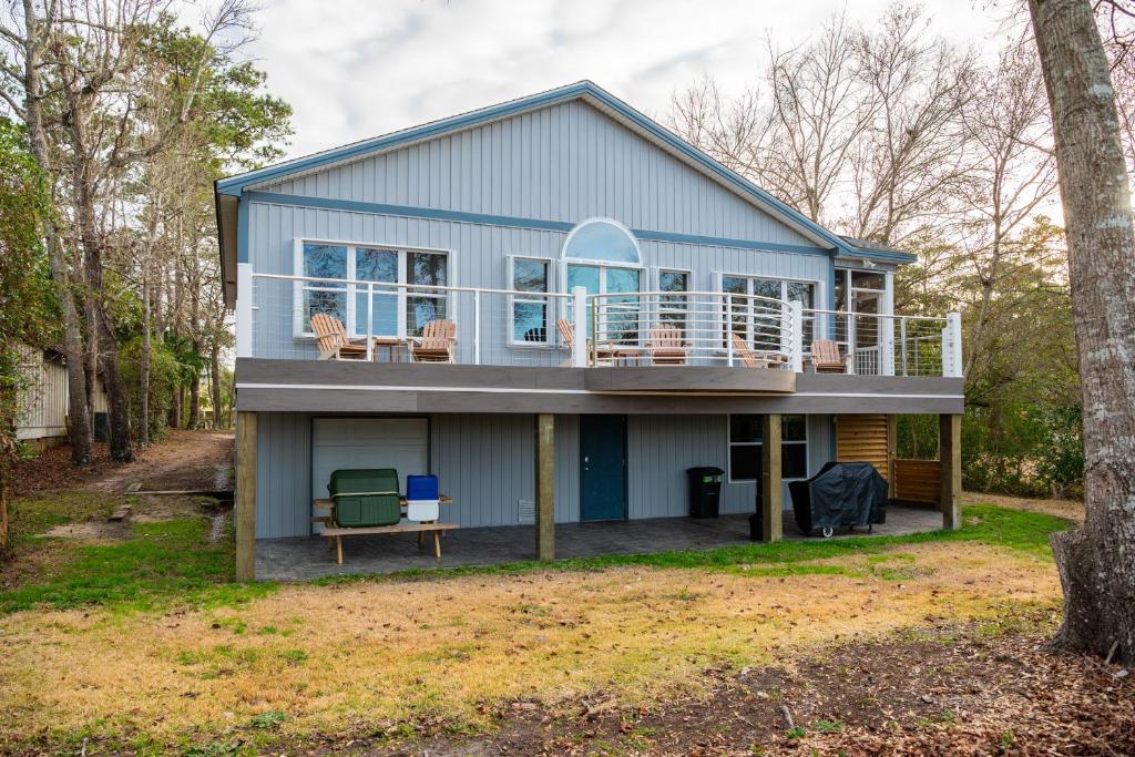 Το κτήριο όπου στεγάζεται  η παραθεριστική κατοικία